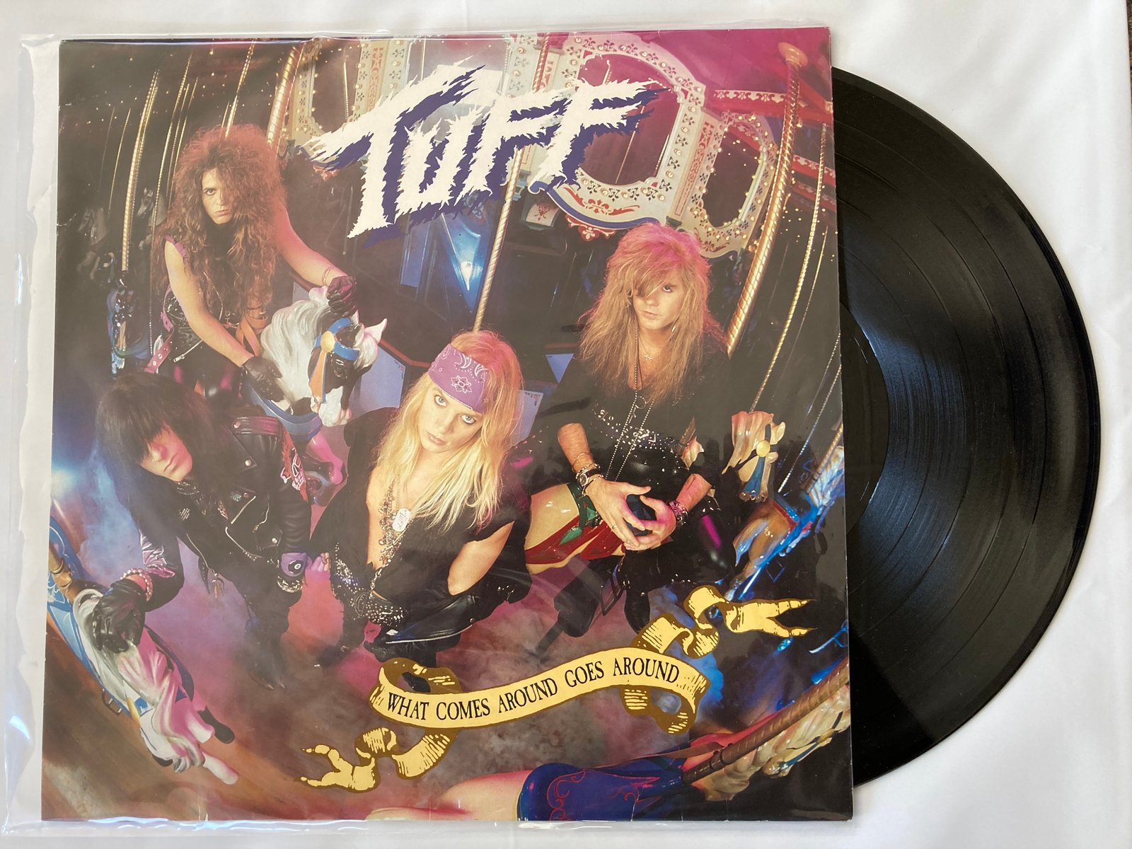 Happy Birthday Stevie Rachelle. Singer for Tuff. I took this photo