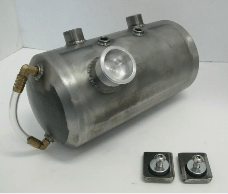 Orange Fuel sight gauge kit Chopper bobber Harley Sportster by GasHole