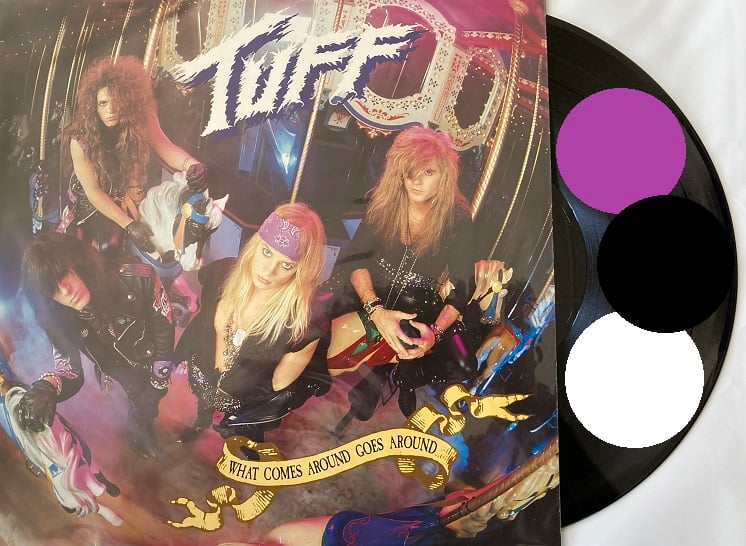 Image of Tuff -NEW- 3 Vinyl Set "What Comes Around Goes Around" Remastered 2021 - SIGNED by Stevie Rachelle