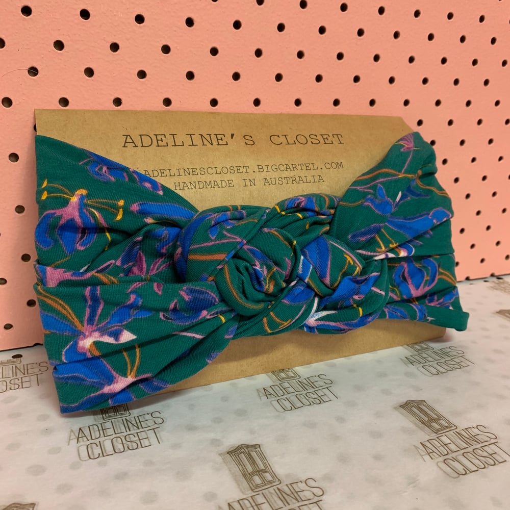 Image of Bird of paradise Headwrap