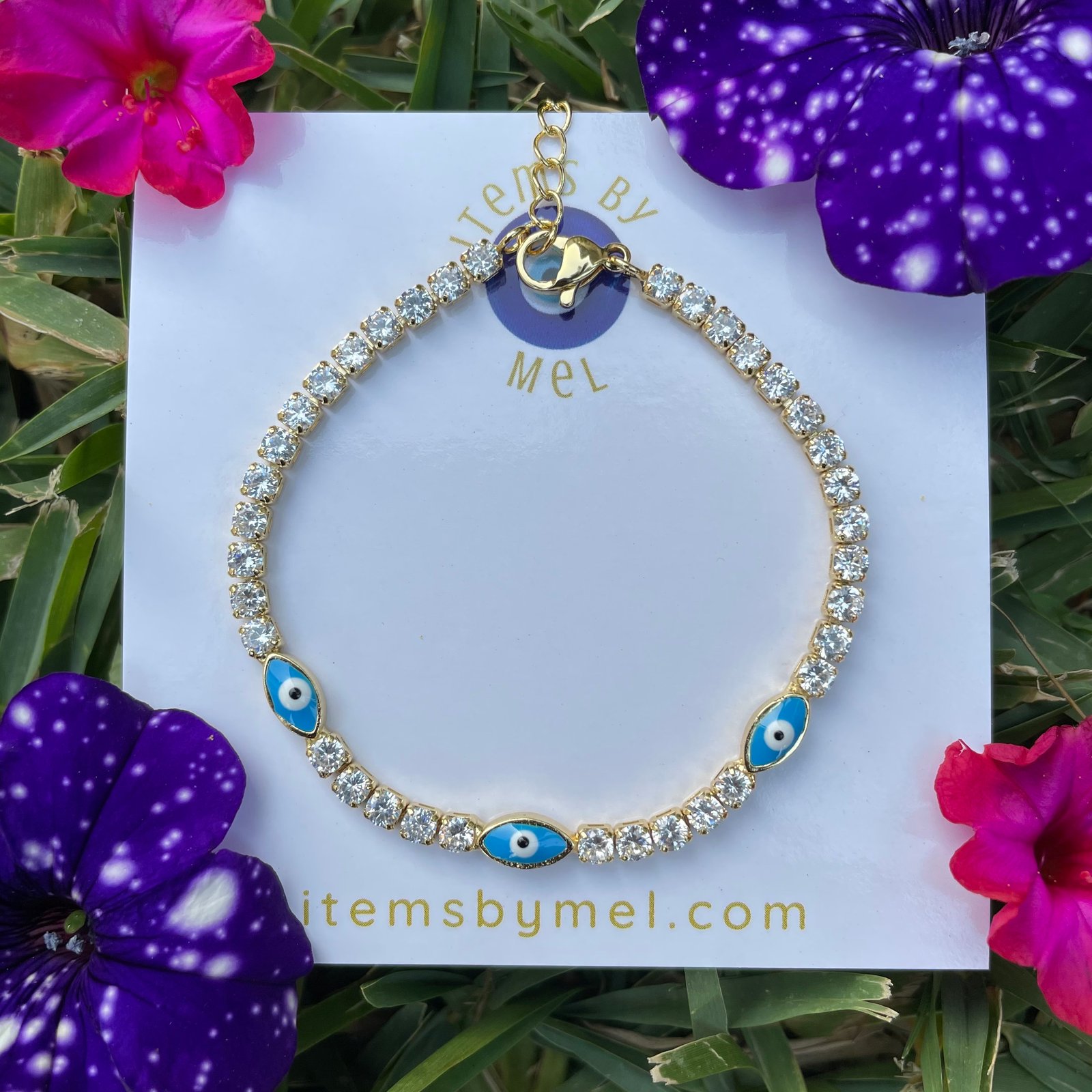 Iced out deals evil eye