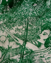 Image 4 of NEKROSWING<br/> Sand Variant<br/> <small>Hand Printed Collab Tee</small>