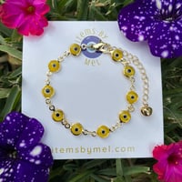 Evil Eye Bracelet - Yellow