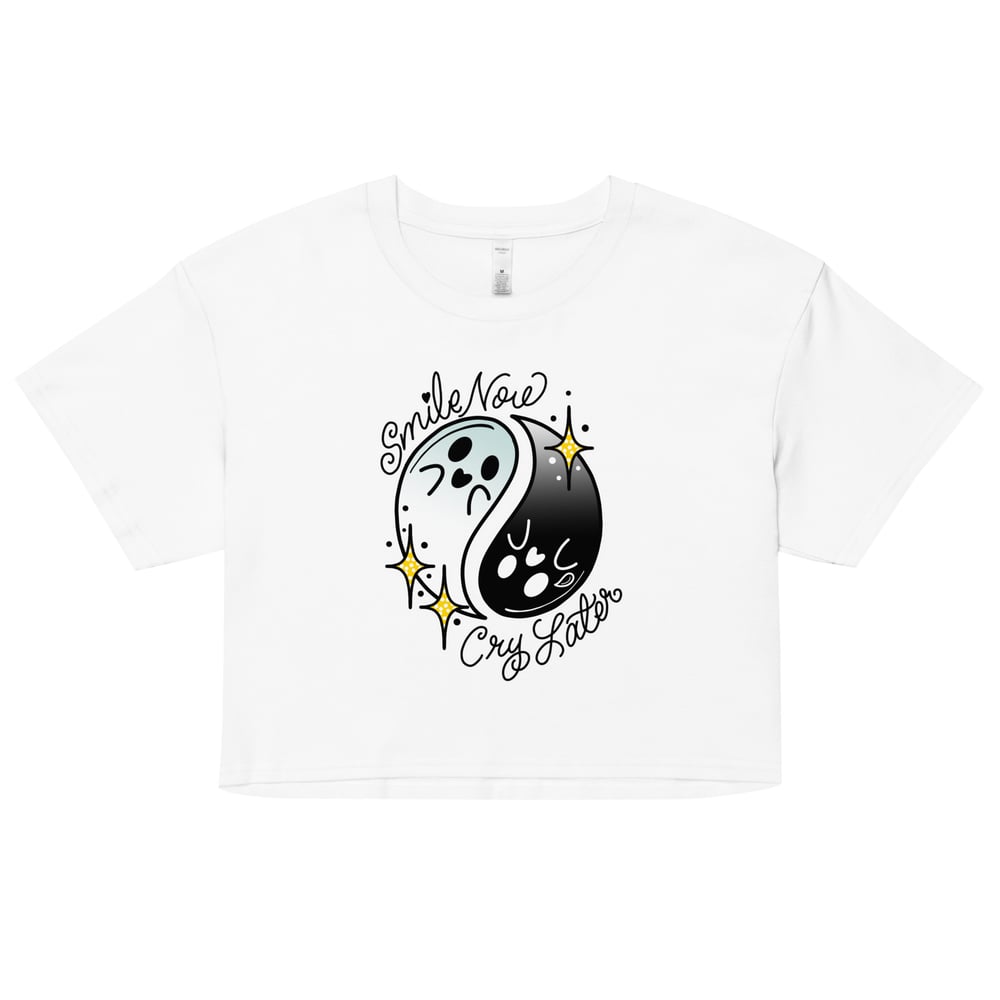 Image of Smile now, Cry later  crop top