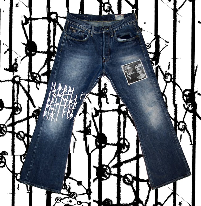 Flared spider webpinstriple