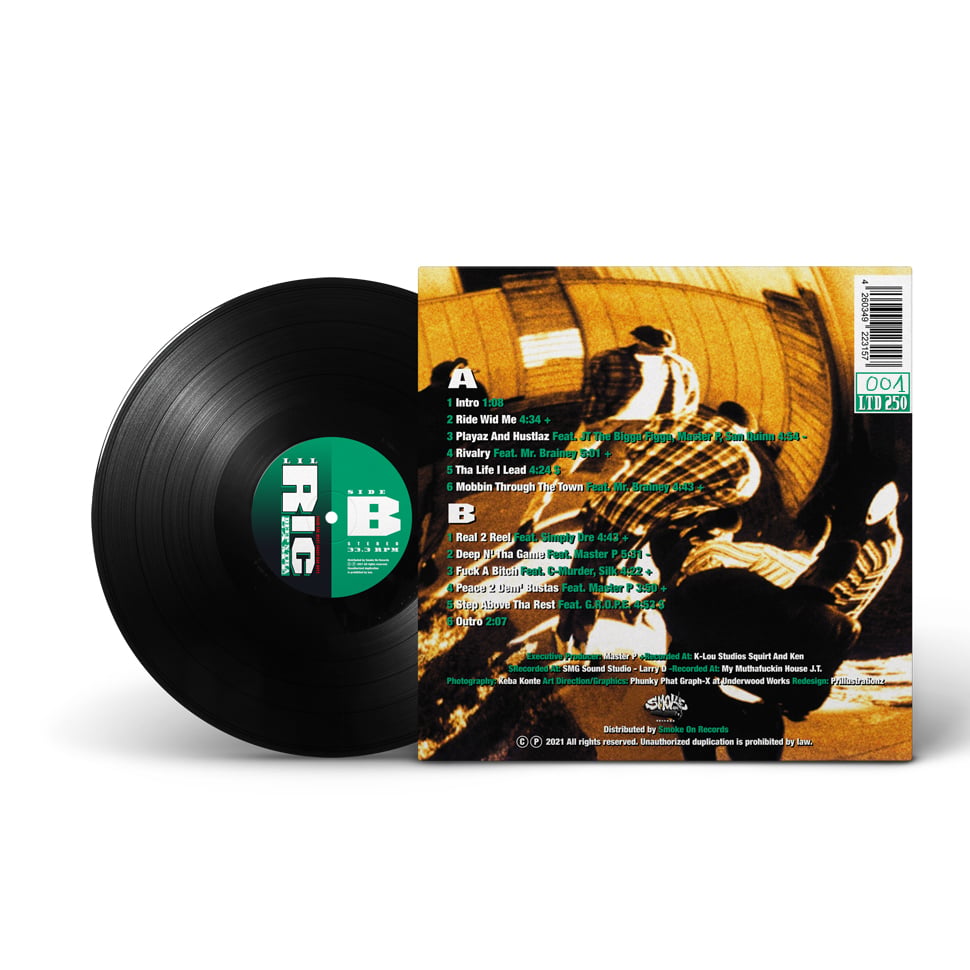 Lil Ric - Deep N Tha Game Vinyl | Smoke On Records