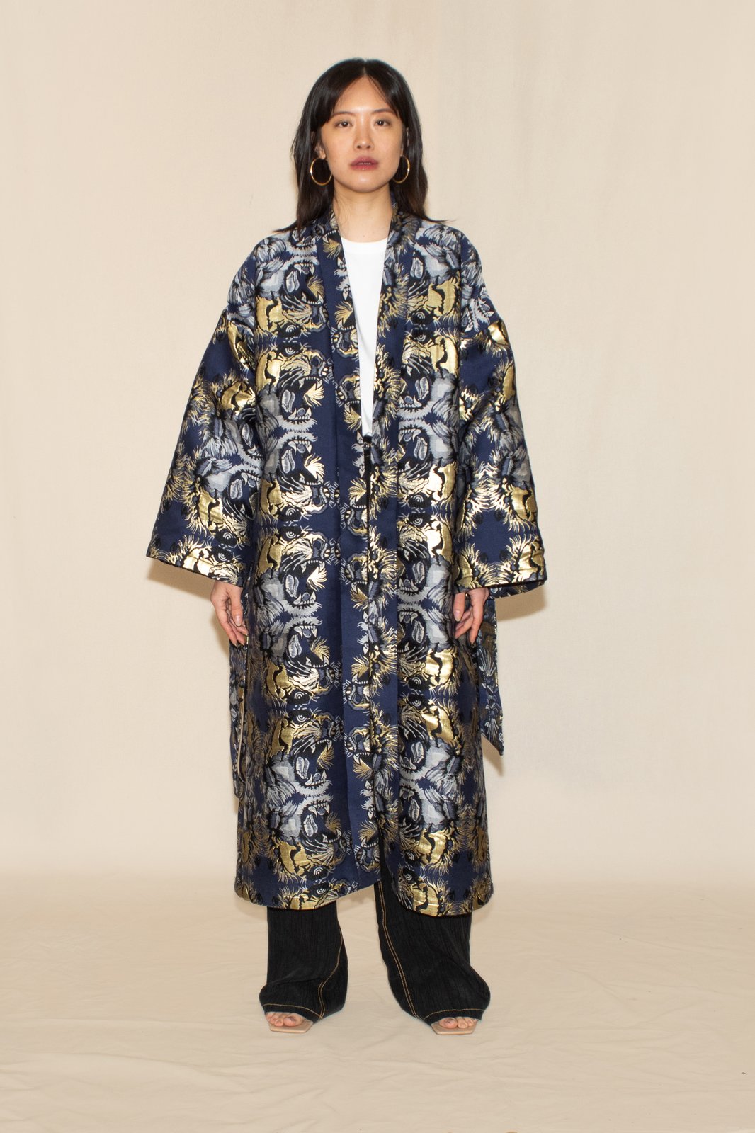 Tiger silk outlet robe