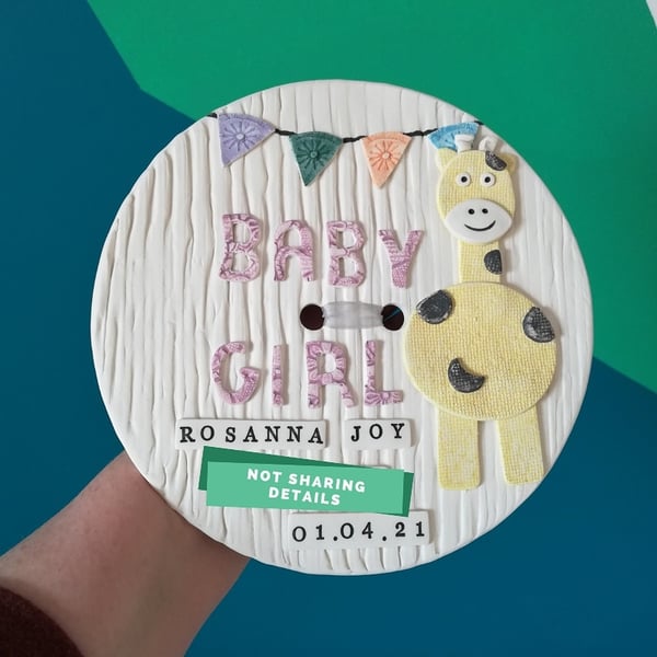 Image of Baby Wall Button