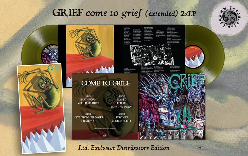GRIEF - Come to grief (extended) 2xLP (excl. distr. color vinyl: Swamp Green) PRE ORDER