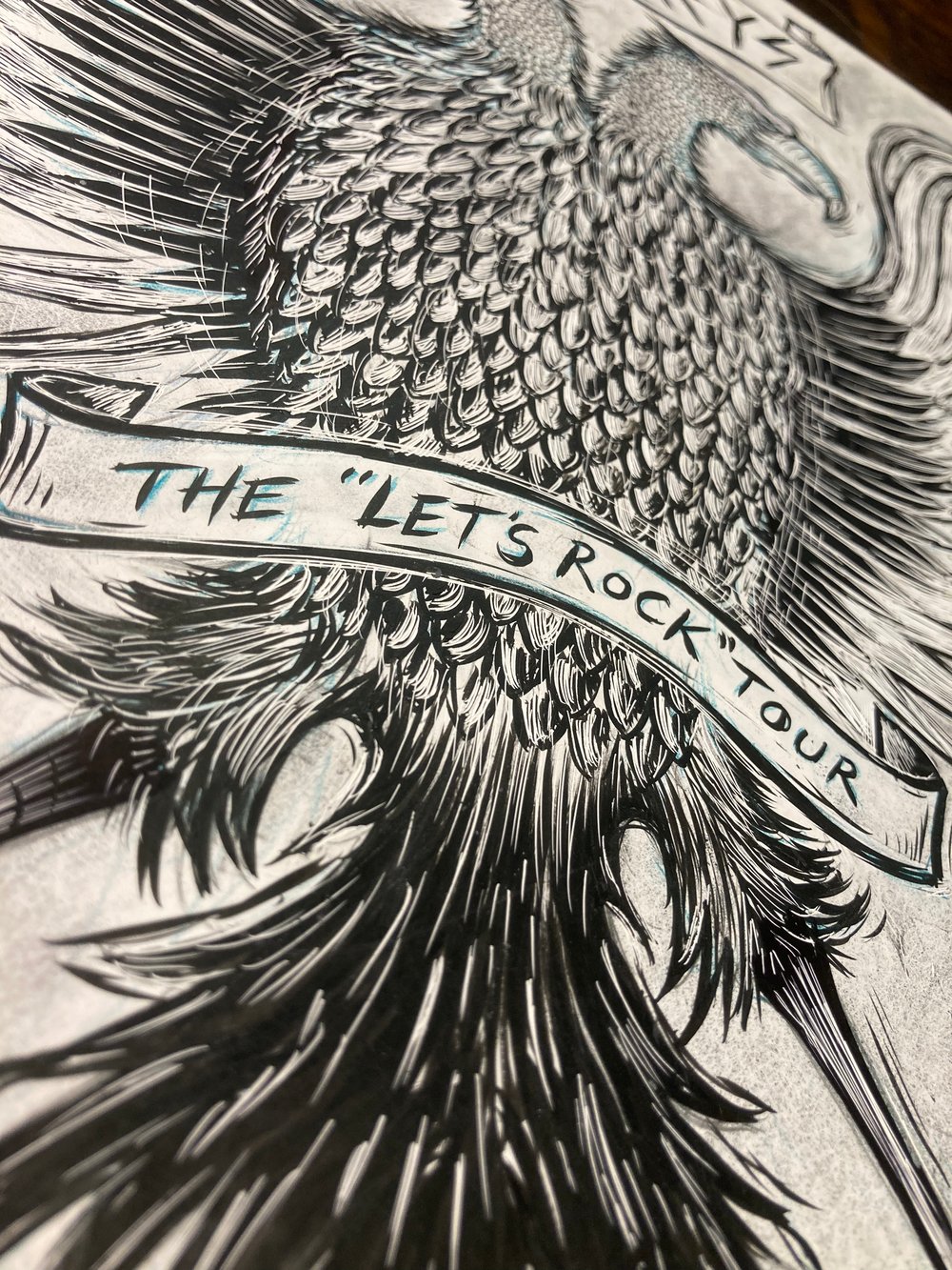 Black Keys Original Art United Center 2019