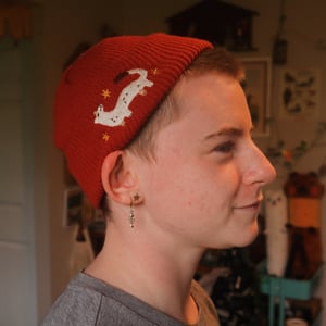 Starry Ermine Beanie - FITTED