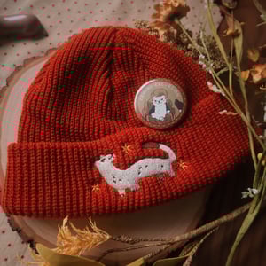 Starry Ermine Beanie - FITTED
