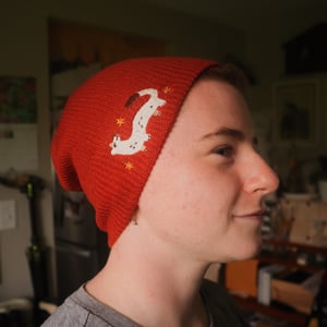 starry ermine *standard* knit hat (CM)