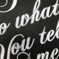 Image 4 of Killing In The Name Of (White Stencil)