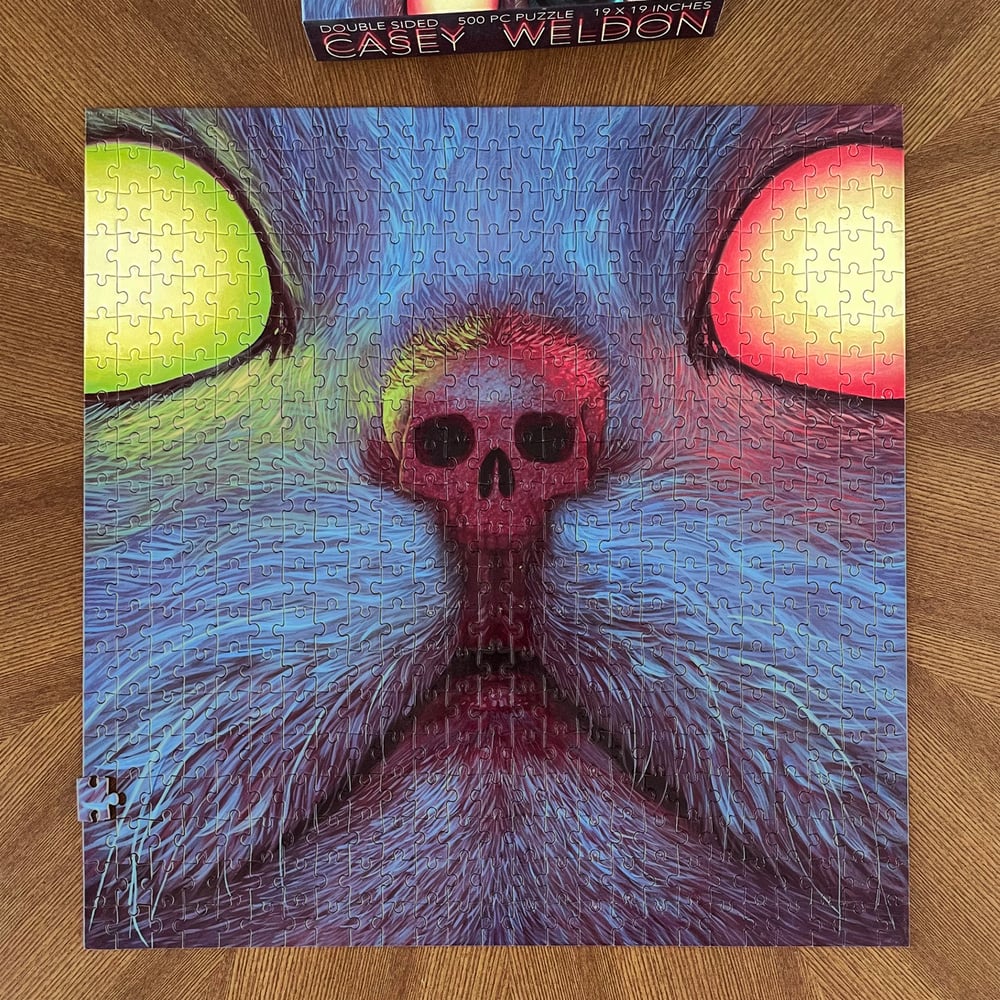 "Toxoplasmosis" Double Sided 500 Piece Puzzle