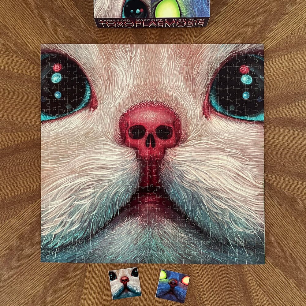 "Toxoplasmosis" Double Sided 500 Piece Puzzle