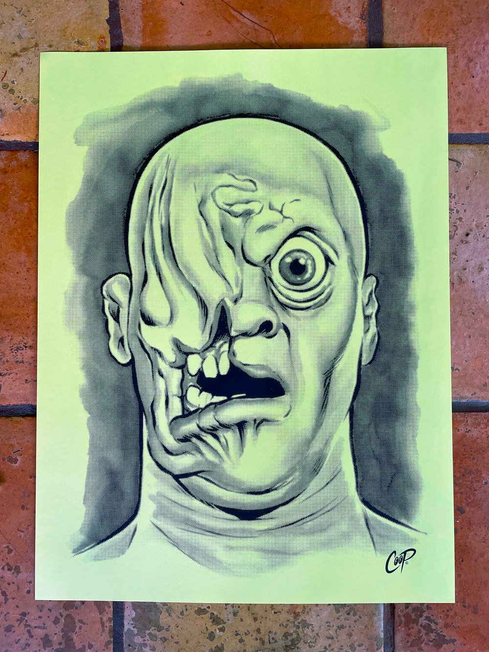 Image of THE CYCLOPS Silkscreen Print
