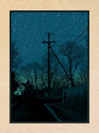 Image 1 of "NIGHT WALKERS" - WOOD PANEL