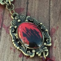 Image 4 of Vampire's Castle Cameo Necklace