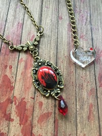 Image 1 of Vampire's Castle Cameo Necklace