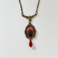 Image 2 of Vampire's Castle Cameo Necklace