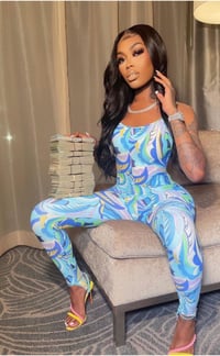 Image 2 of Get in the Groove  jumpsuit 
