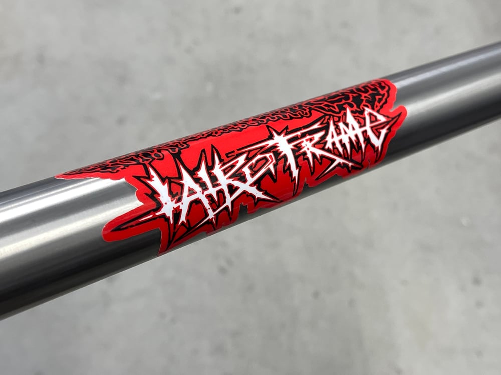 Lairdframe 'Metal' Frame Sticker 