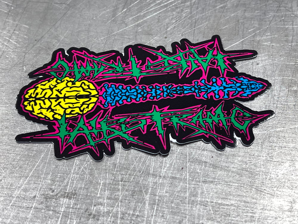 Lairdframe 'Metal' Frame Sticker 