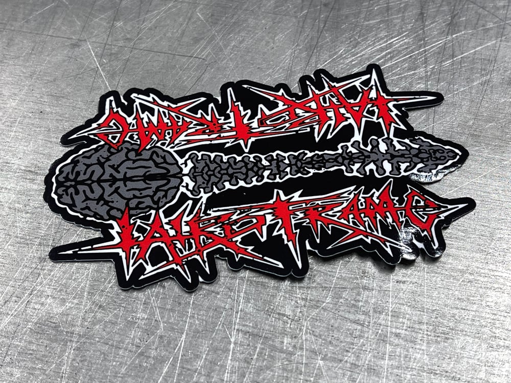 Lairdframe 'Metal' Frame Sticker 