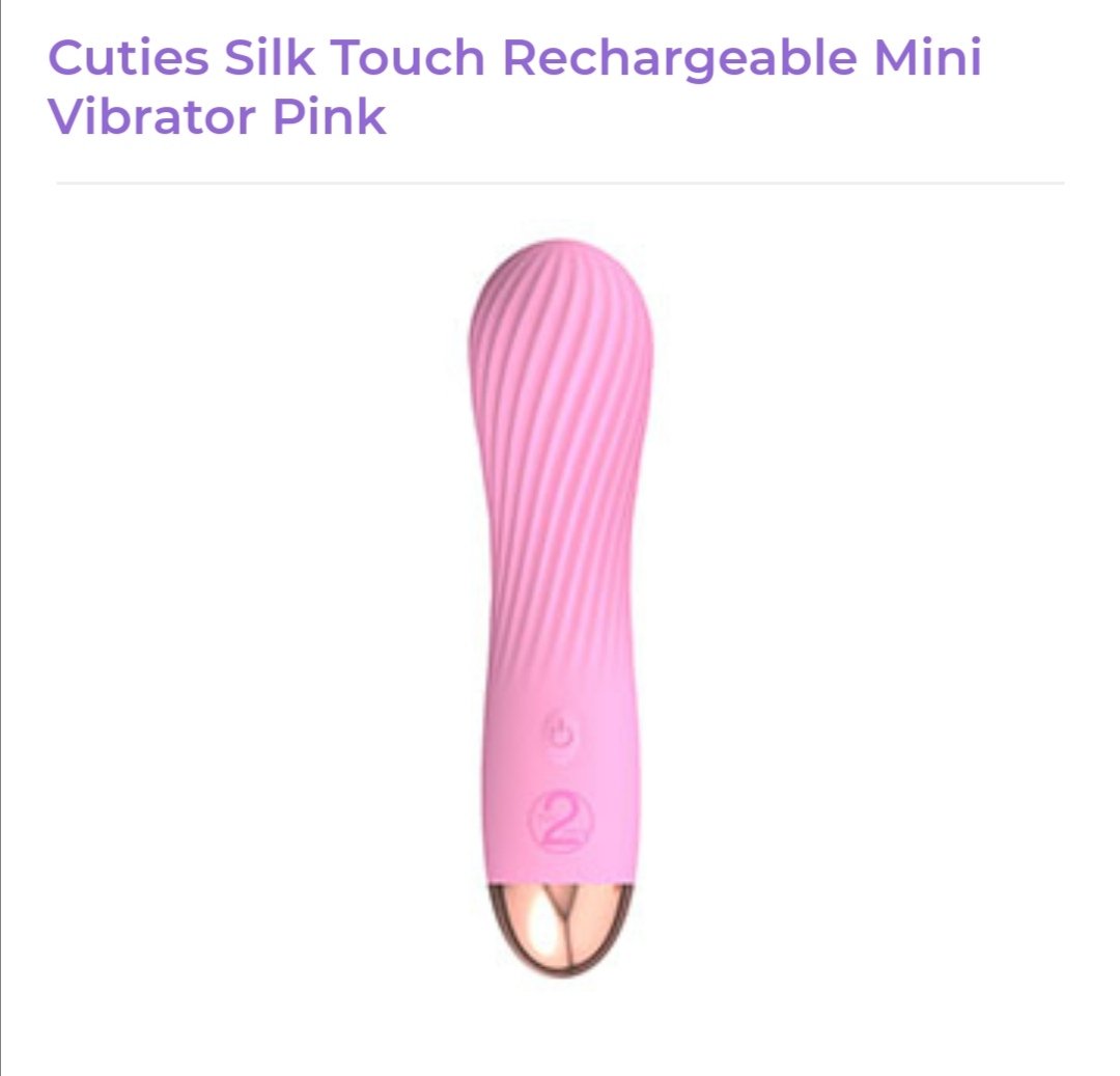 Image of Cuties Silk Touch Rechargeable Mini Vibrator