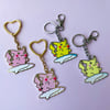 Surfin' Pika Keychain