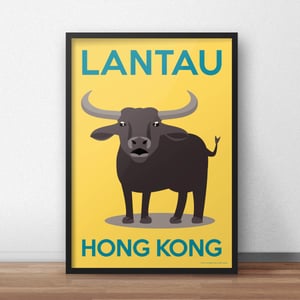 Image of Lantau Water Buffalo Print