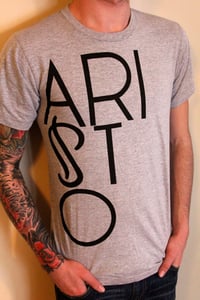 Image of Aristo Logo Tee (Heather Grey)