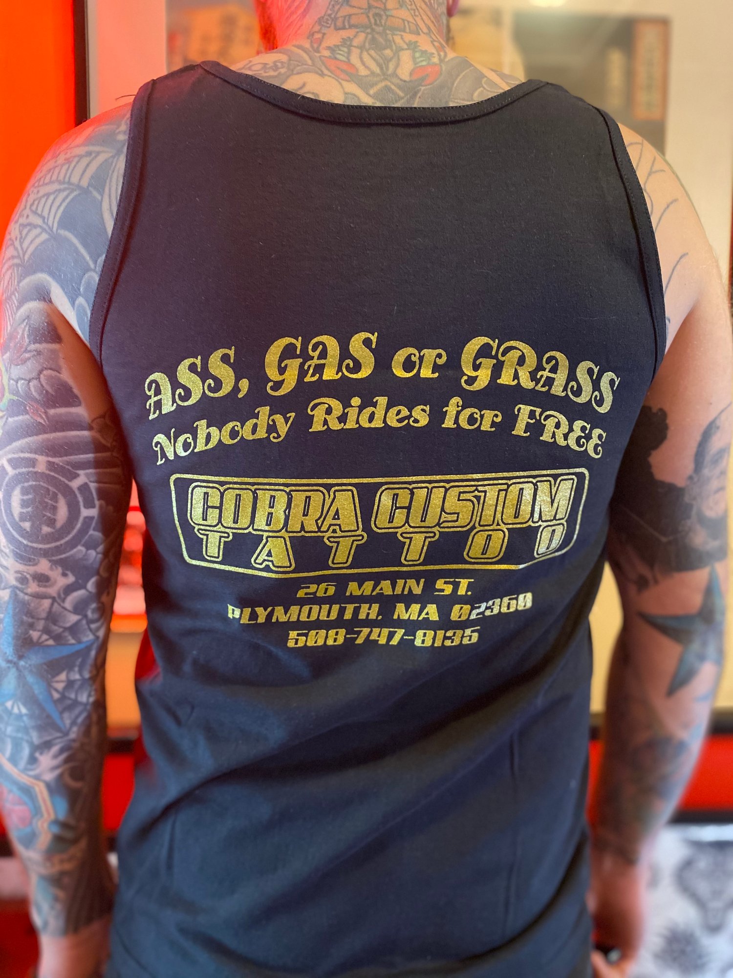 Image of Ass, Gas, or Grass Tank