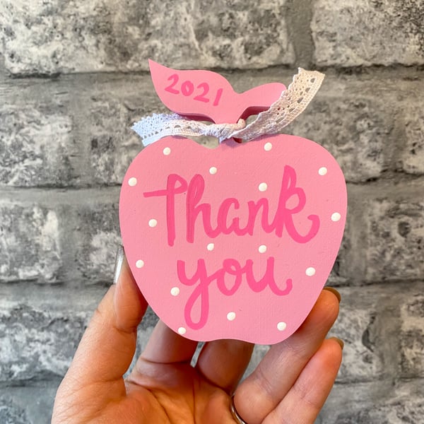 Image of Thank You Apple (with dots)