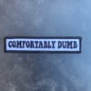 COMFORTABLY DUMB patch