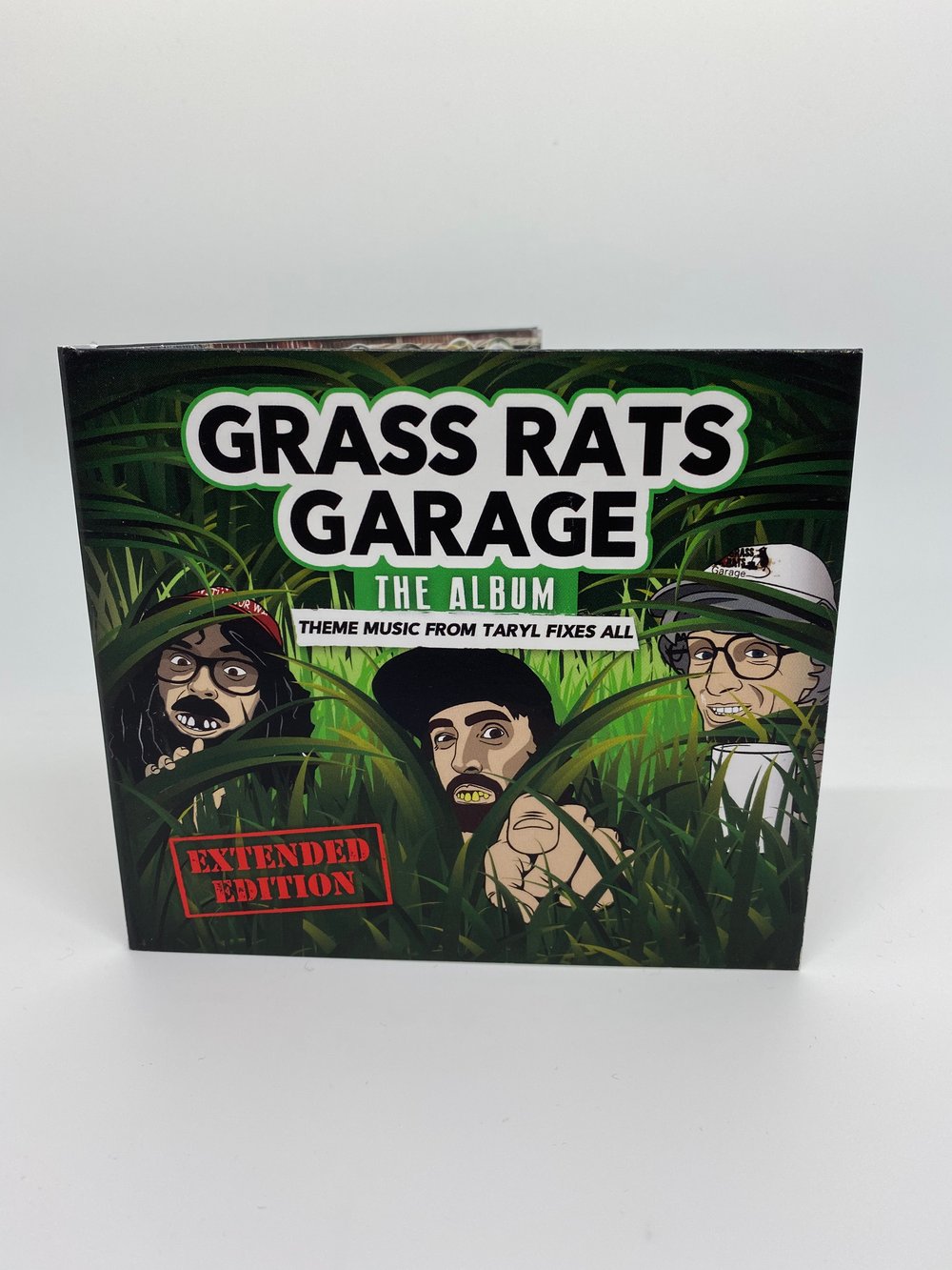 Theme Music on CD! Grass Rats Garage The Album EXTENDED - 45 Tracks! 