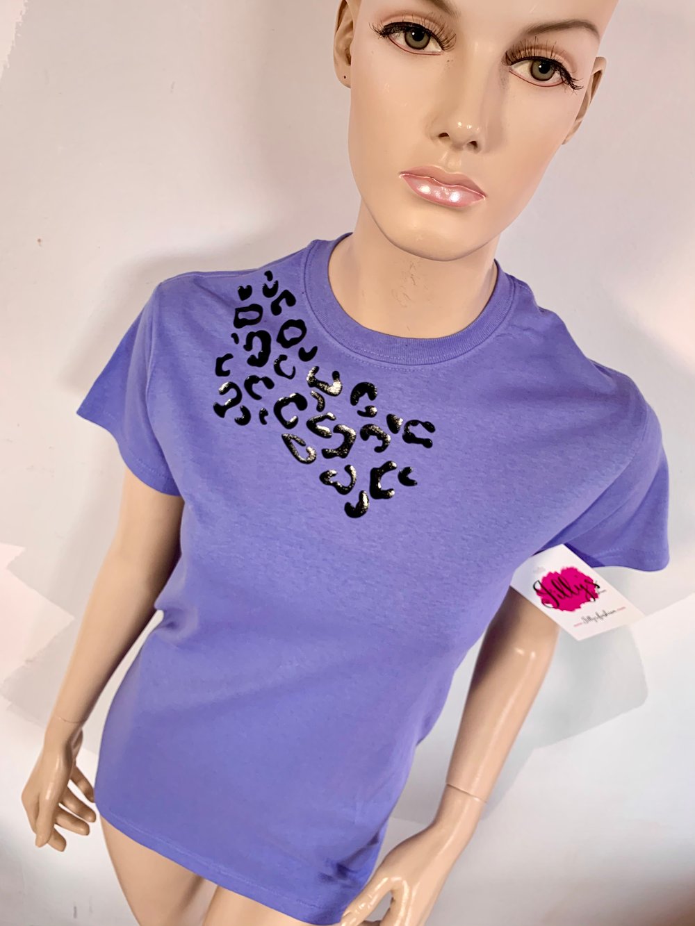 Leo leopard scatter tee - adult