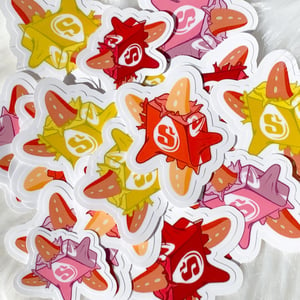 Starburst Sticker - Free US Shipping