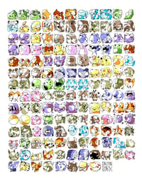 151 Pokemon Poster 