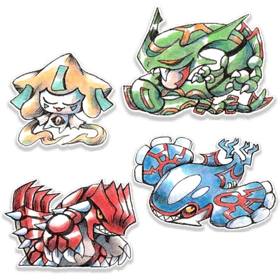 Image of Gen 3 Pokemon Stickers