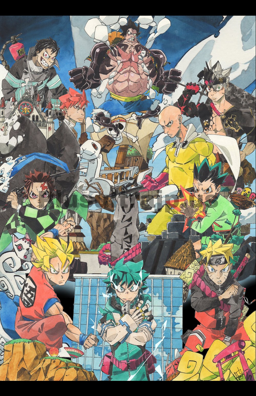 Heroes World's Print