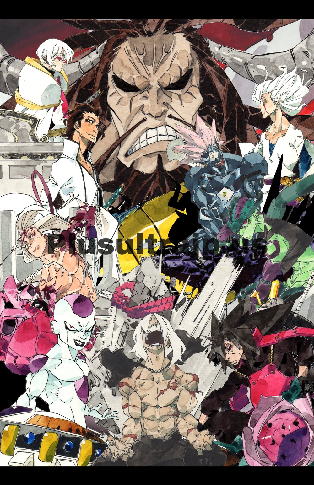 Villains World Print