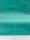Marbled Paper Flame Pattern Collection on Grey & Marrs Green - 1/2 sheets