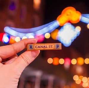 Canal Street Enamel Pin - SendChinatownLove & STOPAAPIHATE