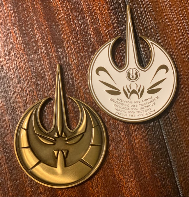 mandalorian challenge coins