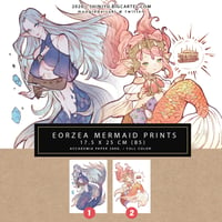 FFXIV : Eorzea Mermaid Prints (pre-order)