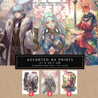 FFXIV : Assorted A4 Prints (pre-order)