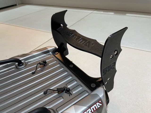 Arrma Infraction Bat Wing Adjustable Rear Wing Spoiler V1 V2 | Skookum RC