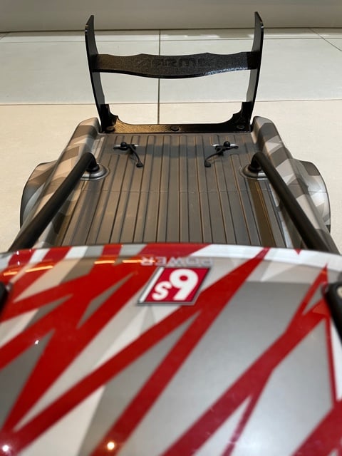 Arrma Infraction Bat Wing Adjustable Rear Wing Spoiler V1 V2